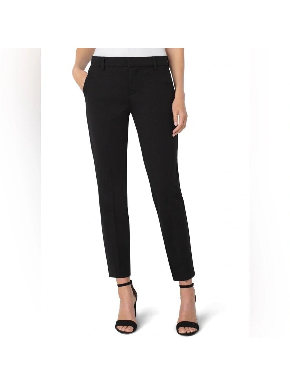 Liverpool Los Angeles NWT Women's Black Kelsey Trouser Pants Size 18W